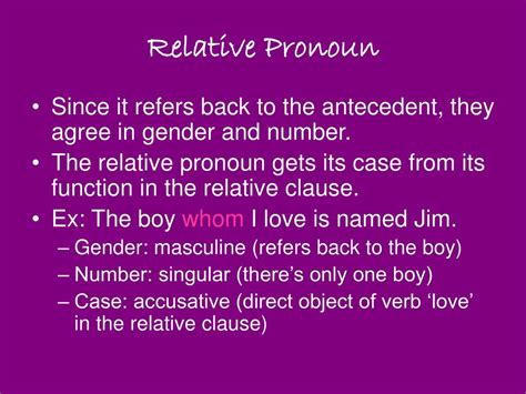 Ppt Chapter 17 Relative Pronouns Powerpoint Presentation Free