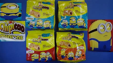 New Chipicao Minions 4 Pack 2022 Youtube