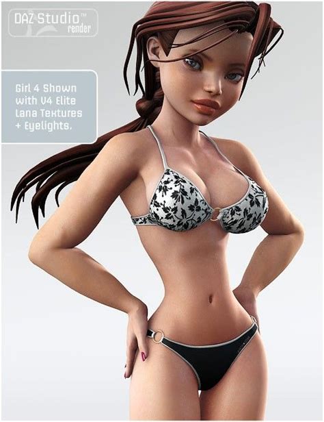 The Girl 4 3d Girl Model Base With Images 3d Girl Girl Model Cartoon Styles