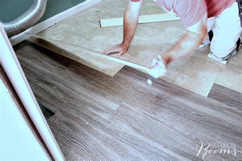 Installing Luxury Vinyl Plank Flooring Over Ceramic Tile