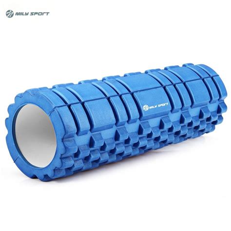 Milysport Eva Point Yoga Foam Roller For Fitness Home Gym Physiotherapy Massage Blue