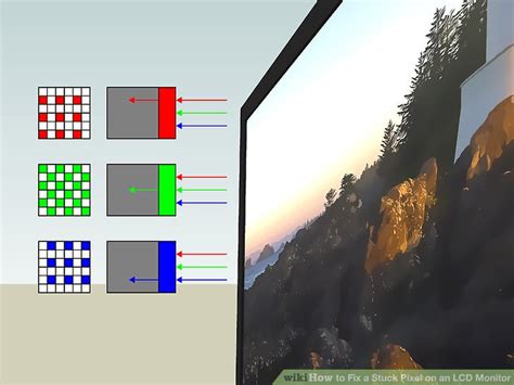 How To Fix A Stuck Pixel On An Lcd Monitor With Pictures Wiki How