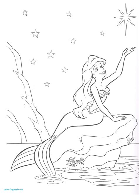 Elsa Mermaid Coloring Pages At Getdrawings Free Download