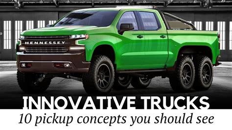 Top 10 Custom Pickup Trucks With Innovative Powertrains And Futuristic