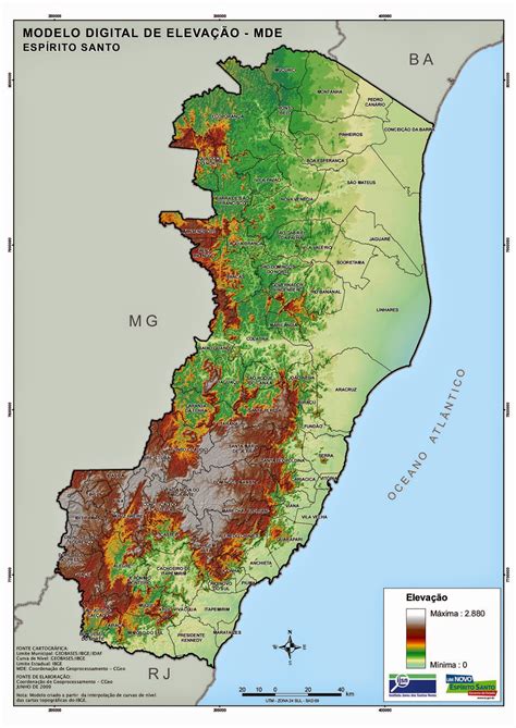 Mapa Do Espirito Santo Rodoviario