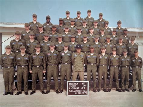1970 79 Lackland AFB TX 1977 Lackland AFB Squadron 3707 Flight 085