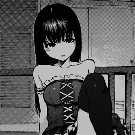 Gothic Anime Girl Dark Anime Girl Anime Art Girl Manga Anime Manga Art Cute Anime Profile
