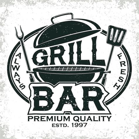 Premium Vector Vintage Barbecue Restaurant Logo