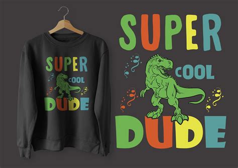 Super Cool Dude Graphic By T Shirt Design Store · Creative Fabrica