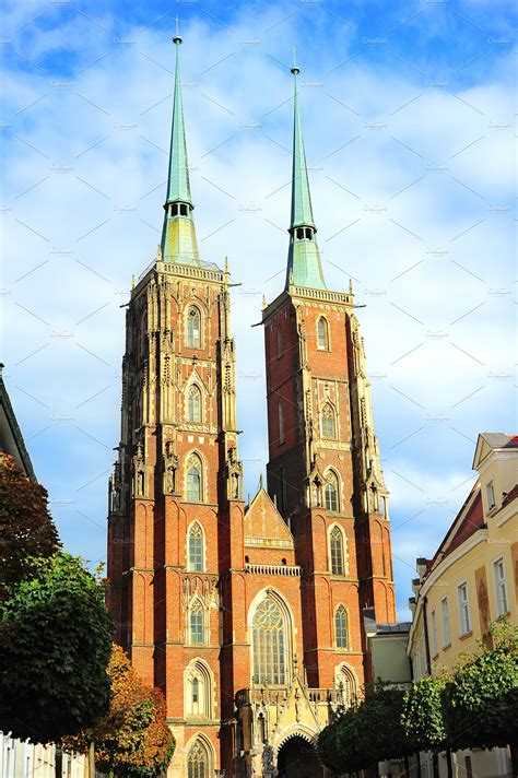 The Cathedral Wroclaw Poland Architecture Stock Photos Creative