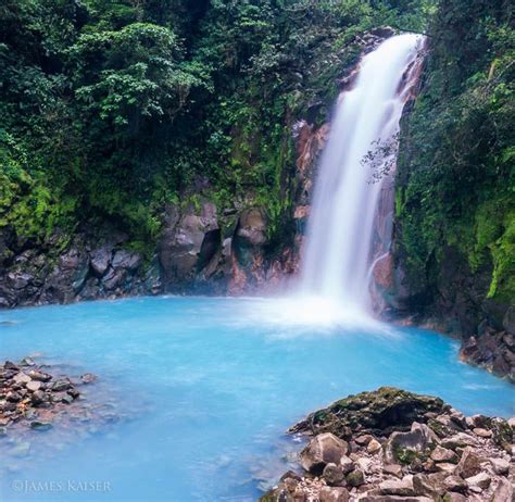 Rio Celeste Waterfall Costa Rica