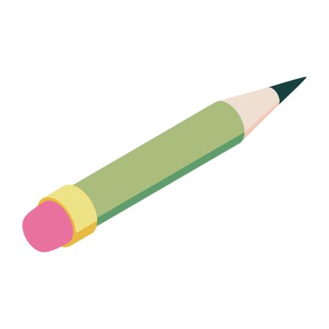 Pencil Eraser Slate Pencil Flat Transparent Png And Svg Vector File