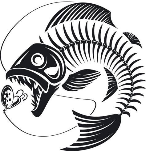 Clip Art Fish Skeleton 20 Free Cliparts Download Images On Clipground