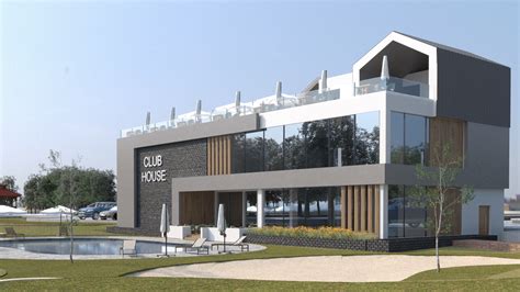 Club House Design On Behance