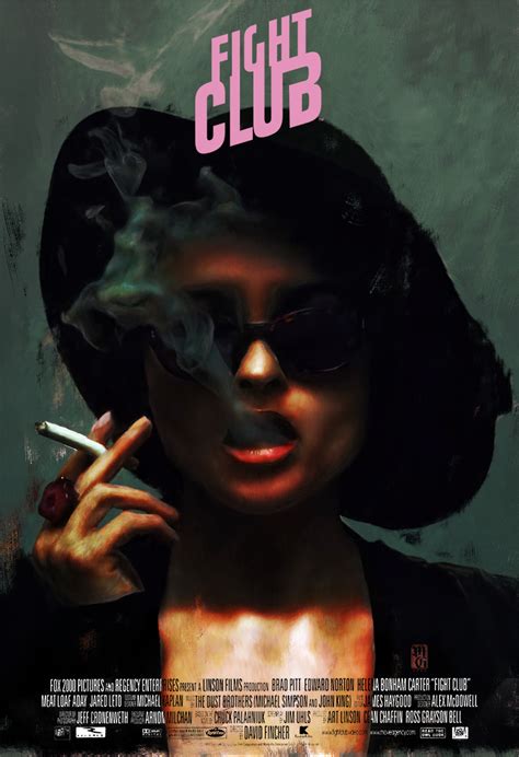 Fight Club Marla Singer Designomatt Posterspy