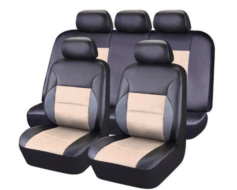 Buy Car Pass New Luxury Pu Leather Auto Universal Car Seat Covers