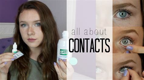 All About Contact Lenses How To Put In And Take Out Tips More Youtube