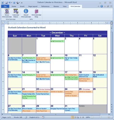 Outlook Blank Calendar Template Example Calendar Printable Remarkable