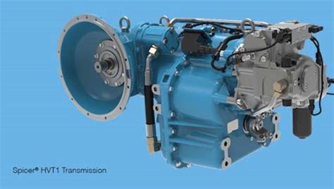Dana Introduces Spicer® Hvt1 Transmission Specifically Engineered To
