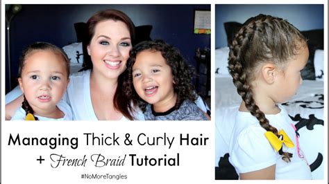 Learning how to care for a baby's curls is important. How I Manage My Kids' Thick & Curly Hair + French Beach ...
