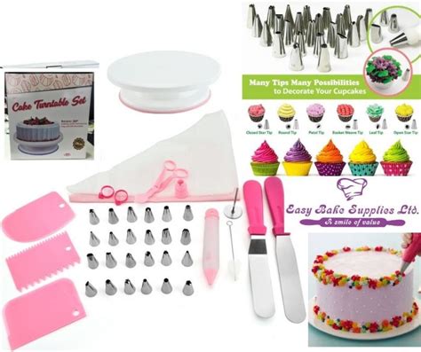 48 Piece Decorating Set Easy Bake Supplies