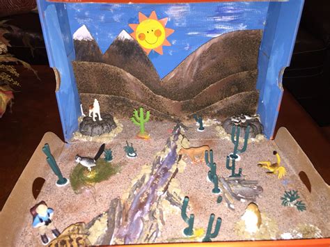 The sahara desert is the largest hot desert and one of the harshest environments in the world. Desert ecosystem shadow box #diorama #ecosystem #desert ...