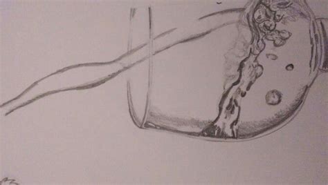 Liquid Drawings Humanoid Sketch Art