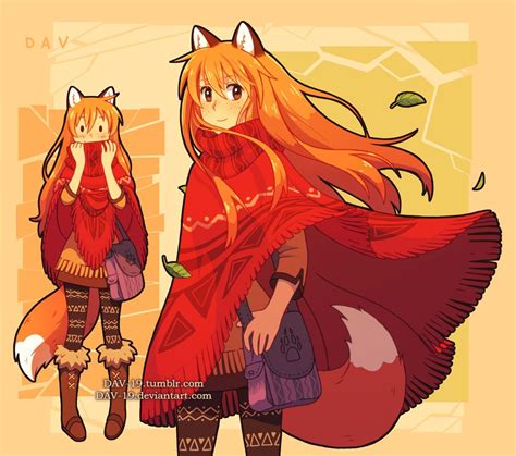 Fox And Poncho By Dav On Deviantart In 2019