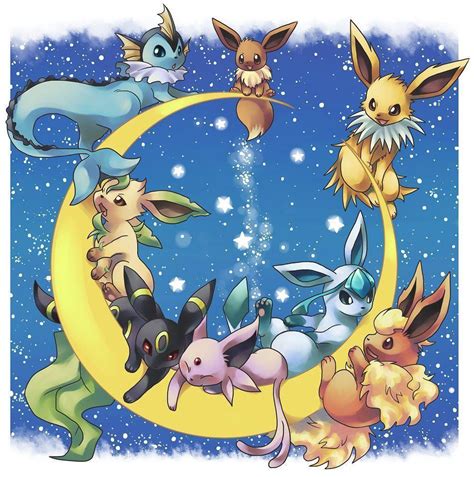 Eevee Evolutions Wallpapers Wallpaper Cave