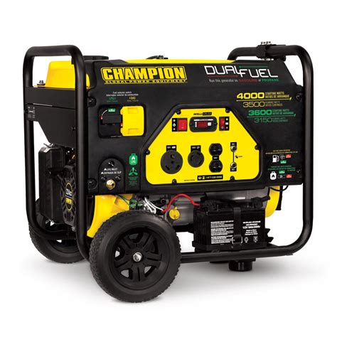 Champion Power Equipment 3500 Watt Dual Fuel Portable Generator 2000