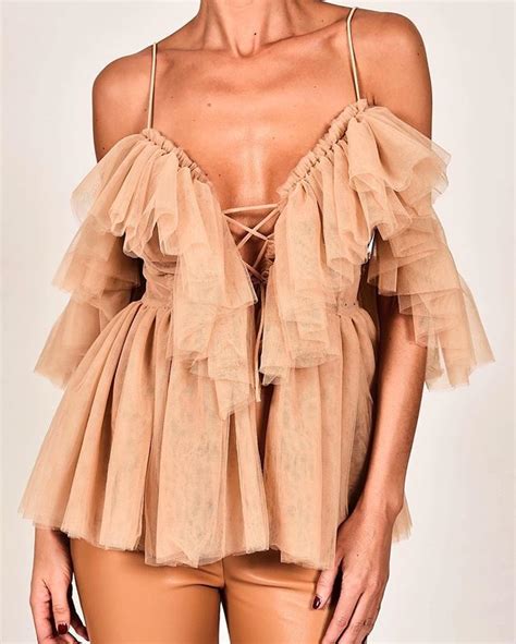 WEBSTA Thedollshousefashion The Karrie Top In Nude Perfect To Wear