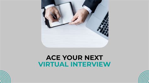 7 Tips To Ace Your Next Virtual Interview Your Career Optimiser