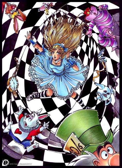 Alice In Wonderland Anime Fan Art