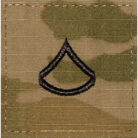 Army Rank Private First Class Velcro Ocp Enlisted Rank Ocp