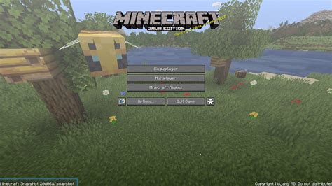 Minecraft Java Edition Loading Screen