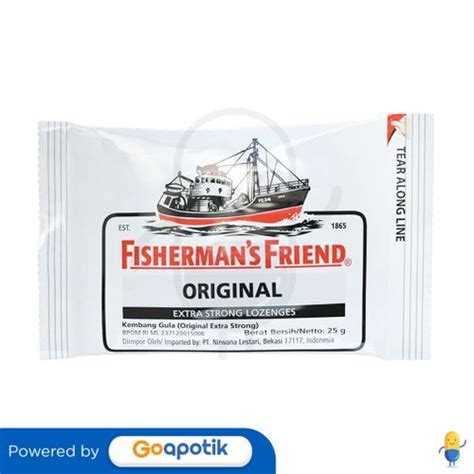 Ulasan Produk Fishermans Friend Original Lozenges