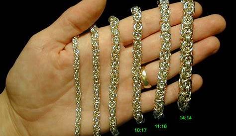 Image result for rope chain comparison chart | Chains jewelry