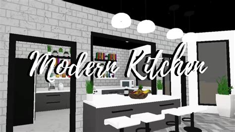 Modern living room kitchen bloxburg cozy. Modern Kitchen|Speedbuild|Welcome To Bloxburg|Roblox - YouTube