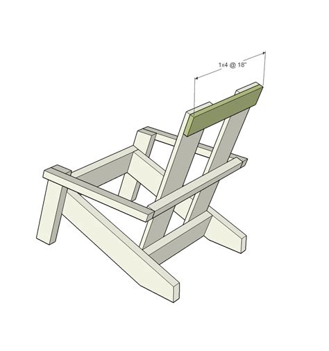 Boy, this party is really falling apart. Modern Adirondack Chair | Modern adirondack chair, Modern ...
