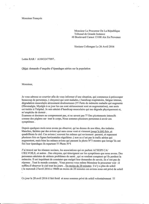 Mod Le De Lettre De Signalement Au Procureur De La R Publique Comment Faire Lettres De Partage