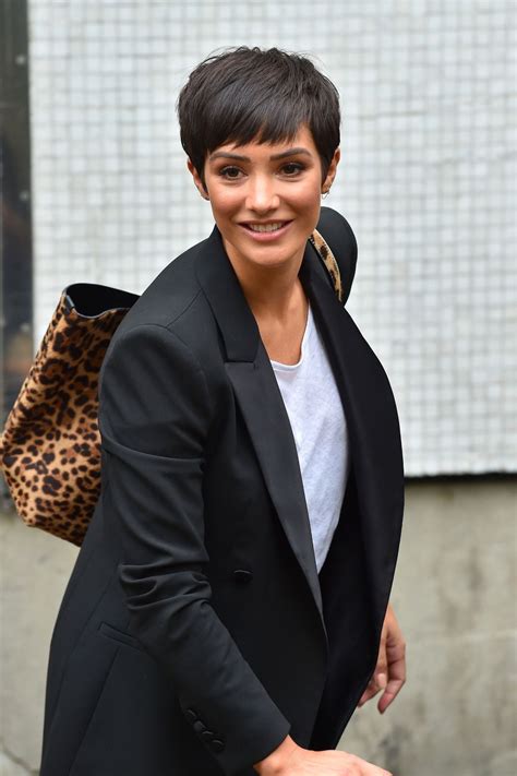 The singer and tv personality made the admission in her new book grow: FRANKIE BRIDGE Leaves ITV Studios in London 08/17/2017 ...