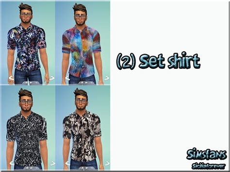 Shirt Set By Siciliaforever At Sims Fans Sims 4 Updates