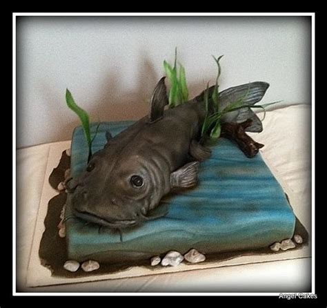 Catfish Birthday Cake Decorated Cake By Angel Rushing Cakesdecor