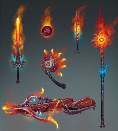 Image Result For Good Weapons For A Superhero That Has Fire And Lava