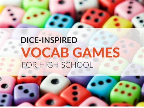 27 Perfect Vocab Review Games Classroom Games High School High