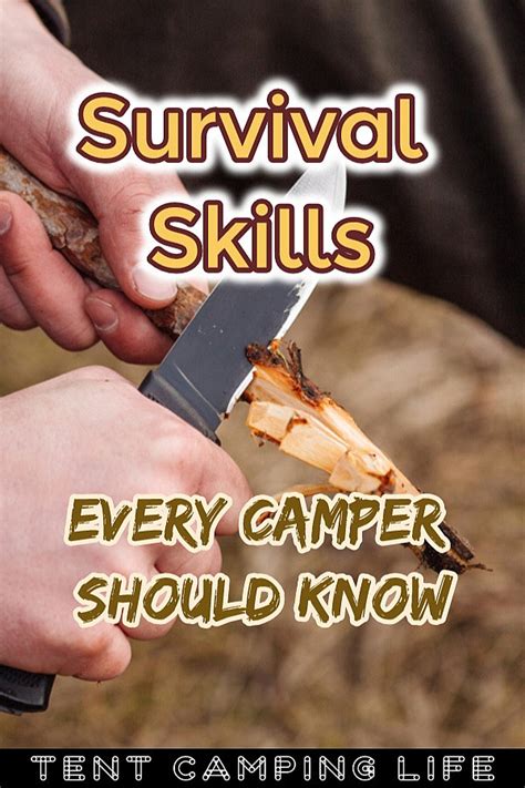 5 Survival Skills Camping You Need To Know Tent Camping Life