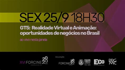 [ forcine20anos] [sex 25 9 18h30] gt5 rv e animação oportunidades de negócios no brasil youtube