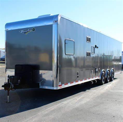 Enclosed Trailer With Living Quarters New 14 Lq Layout 2023 34 Wfull