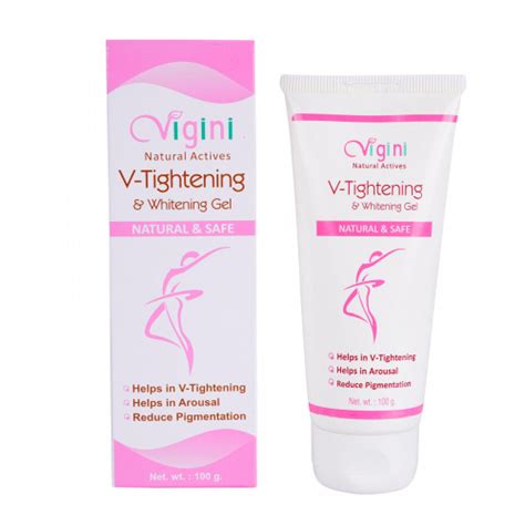Buy Vigini Natural Actives V Tightening Gel With Lubricating Cum Stimulating Gel 100gm Pack
