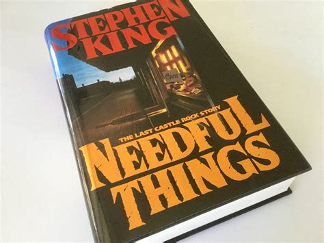 Needful Things St Edition Stephen King Stephen King Etsy Stephen King Books King Book